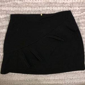 Zara black mini skirt